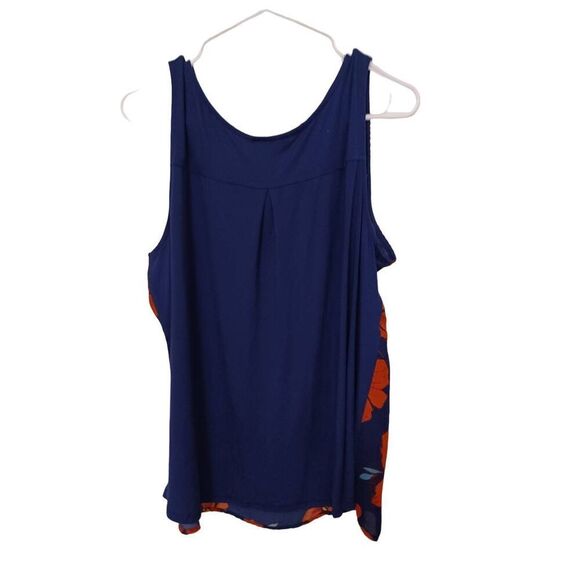 Fortune & Ivy Top Sleeveless Color Multi Size XXL - Picture 3 of 3
